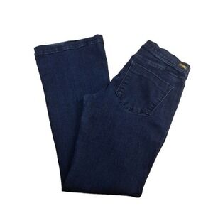 Express Jeans Women's Jeans Slim Flare MId Rise Boot-Cut Denim Blue Size 4S‎